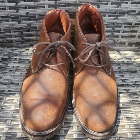 Johnston & Murphy Men's Sheepskin Chukka Boots Size 8.5 EUC - Picture 8 of 9